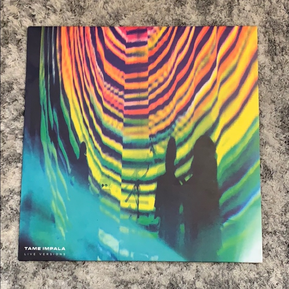 tame impala vinyl record - live sessions